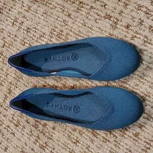 Rothy's Deep Teal Flats